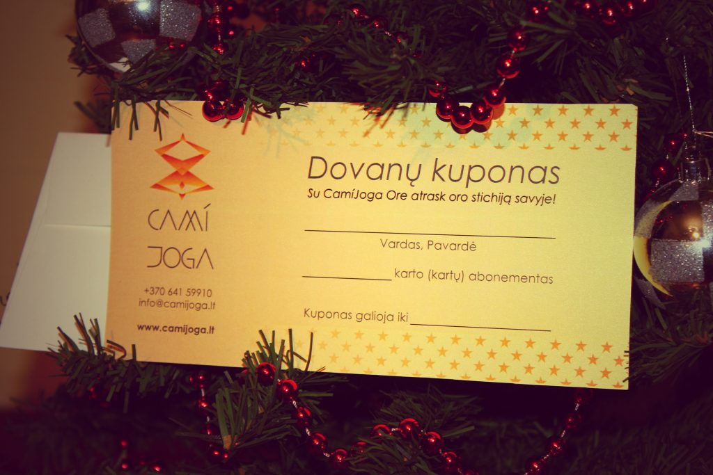 Dovanų kuponas!